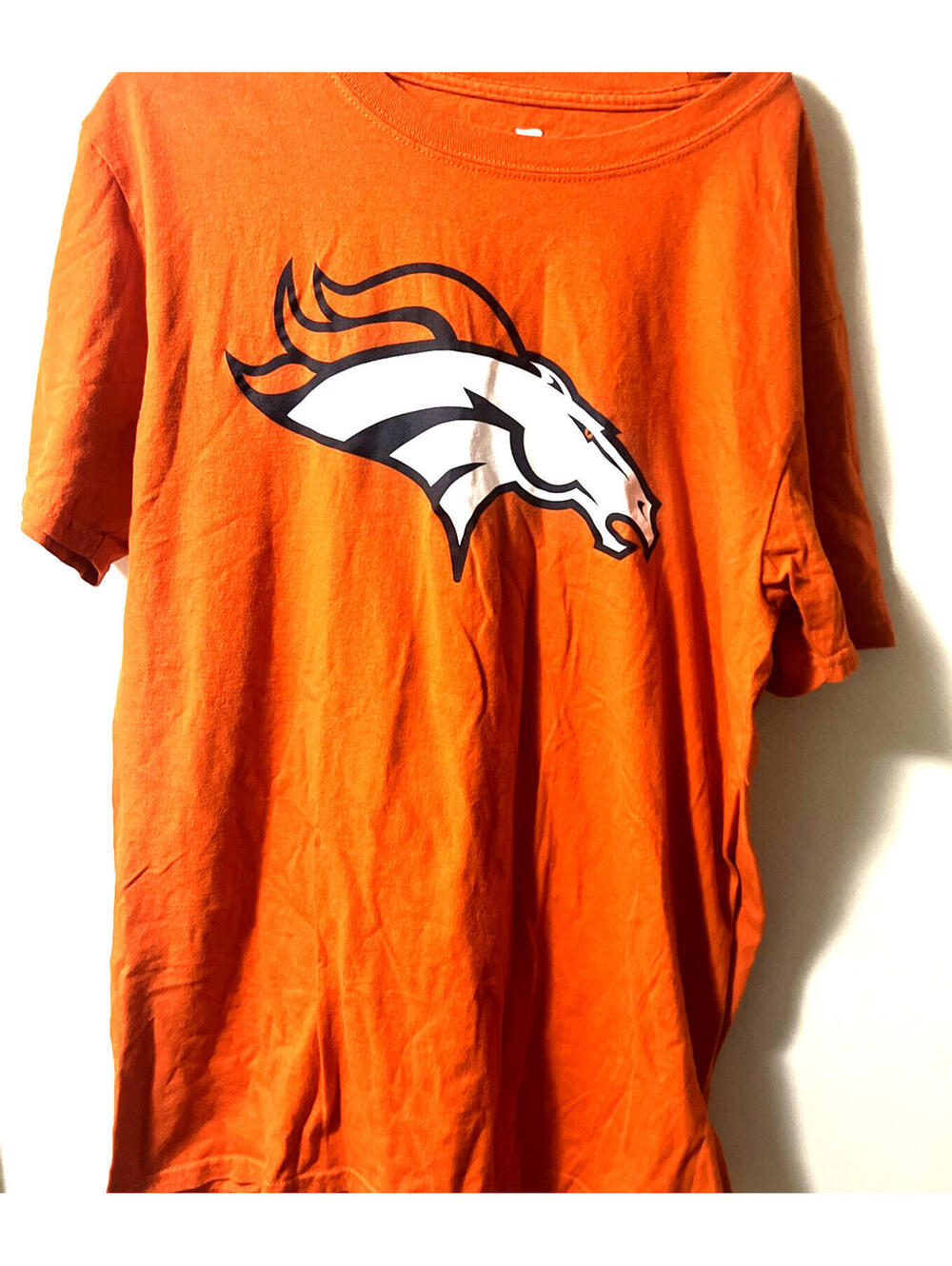 Medium Denver Broncos Large logo Fanatics Tee Shirt